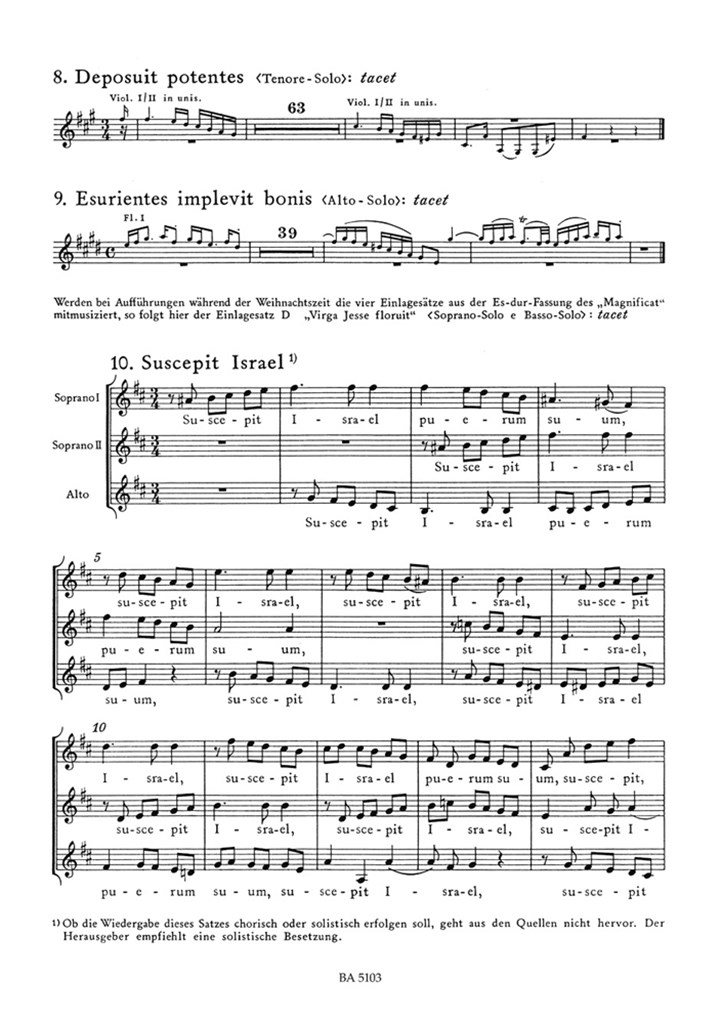 Magnificat BWV 243